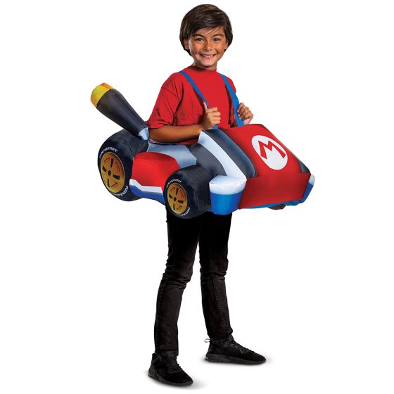 Super Mario Brothers Inflatable Mario Kart Child Costume