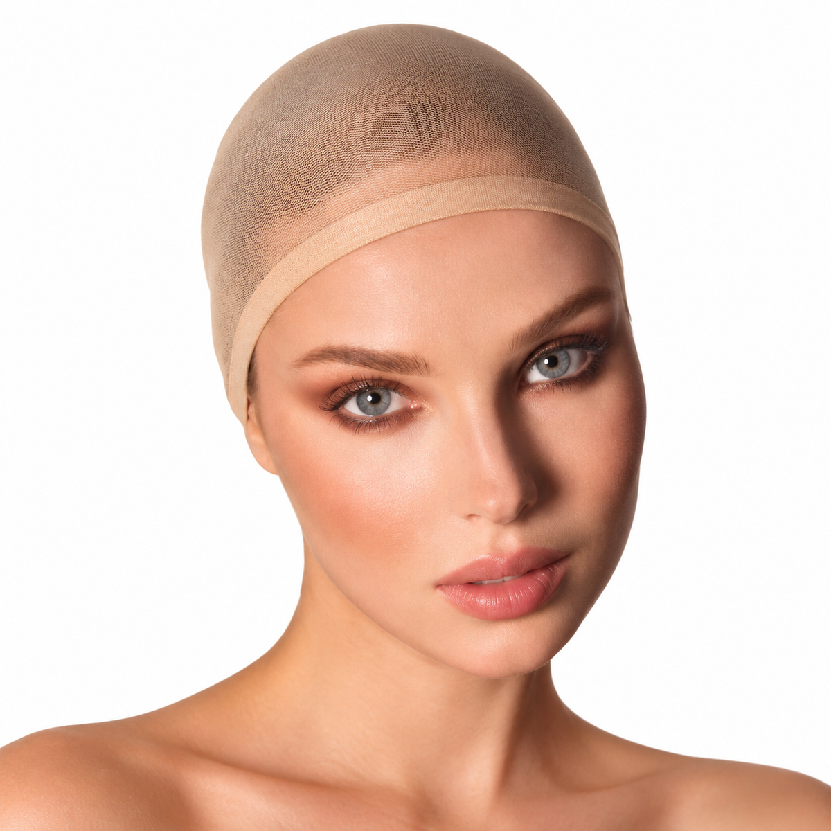 Beige Wig Cap