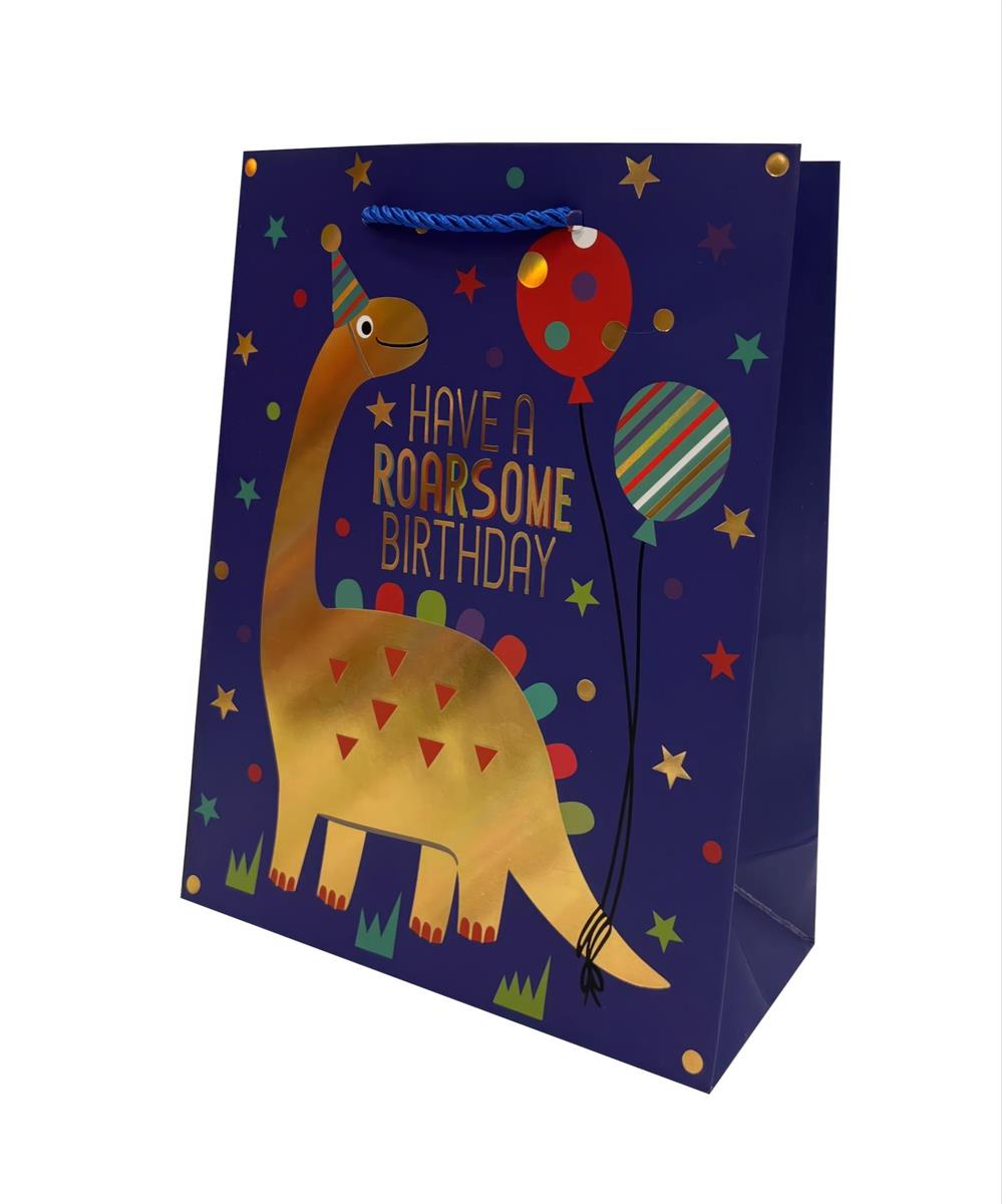 Roarsome Birthday Dinosaur Gift Bag