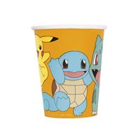 Pokemon 9oz Paper Cups, 8 Count