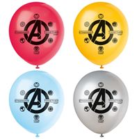 Avengers 12" Latex Balloons, Set of 8