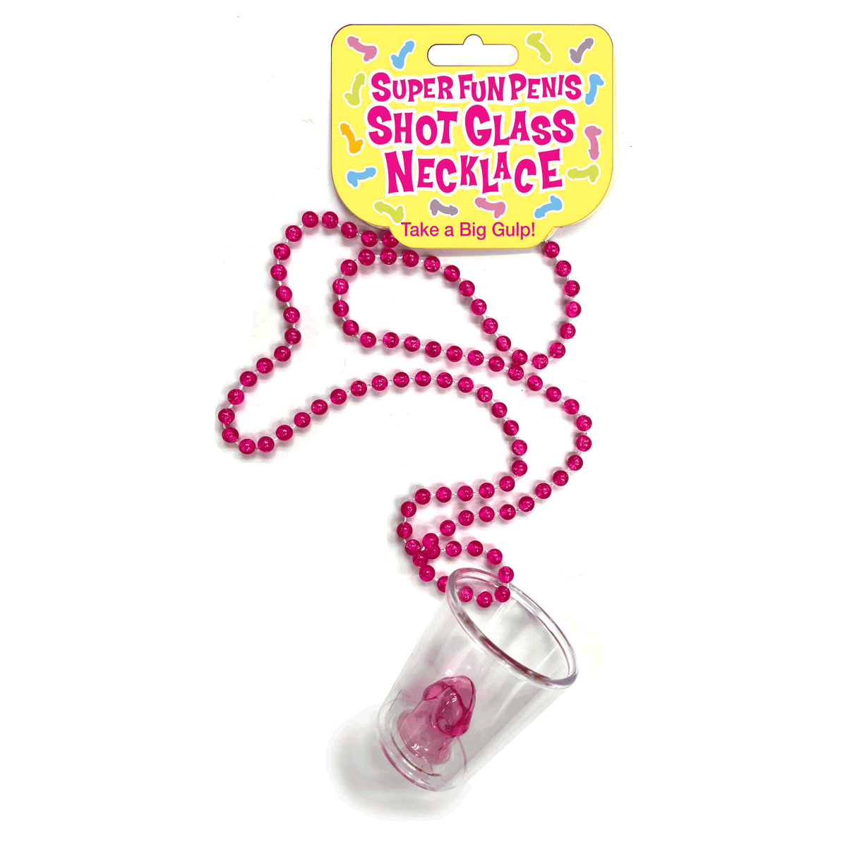 Bach Party Super Fun Penis Shot Glass Necklace