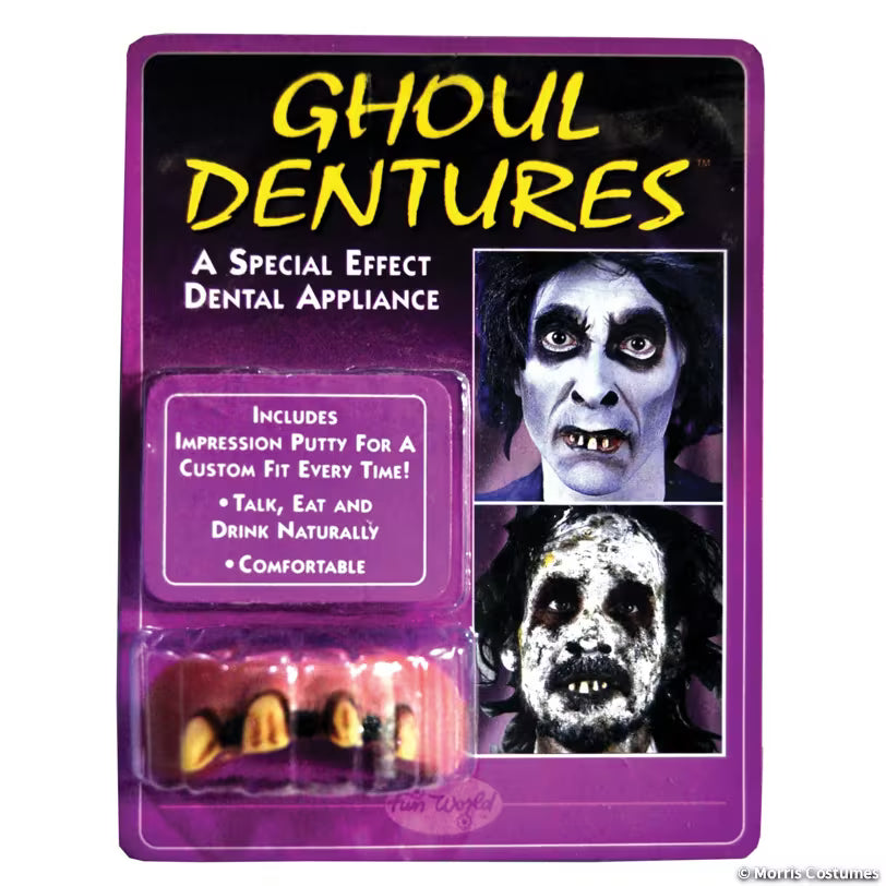 Ghoul Teeth with Dental Adhesive