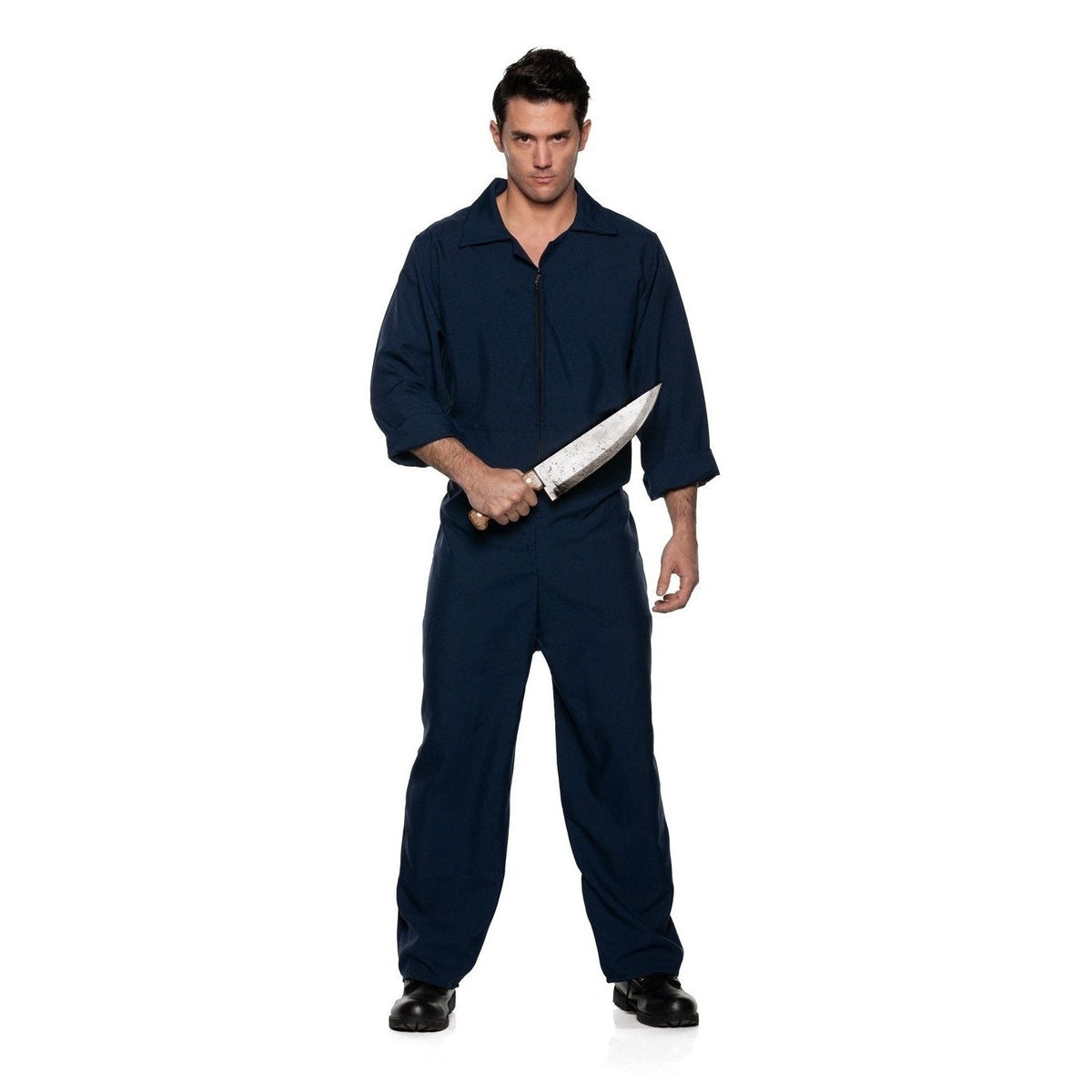 Horror Jumpsuit Blue Plus Size Adult Costume