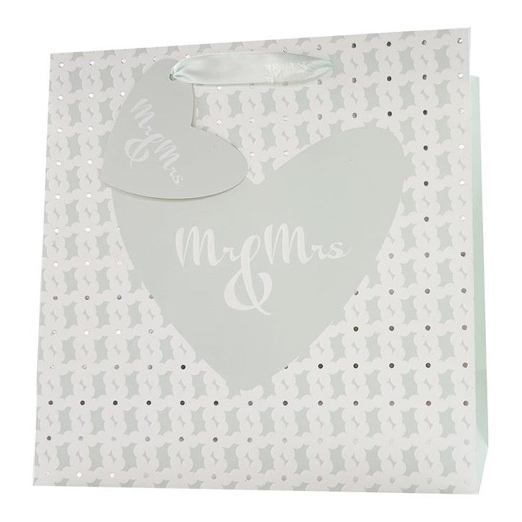 Deluxe Large Gift Bag - Mr & Mrs