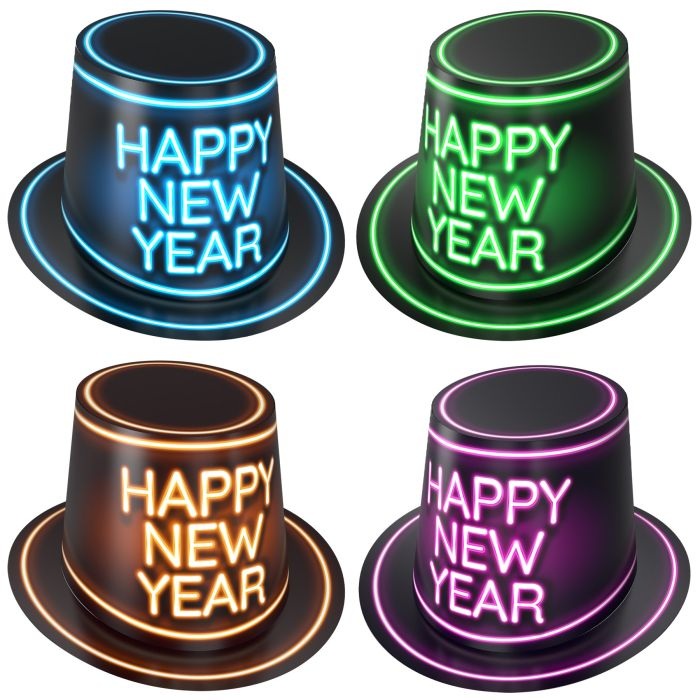 Glowing New Year Hi-Hats