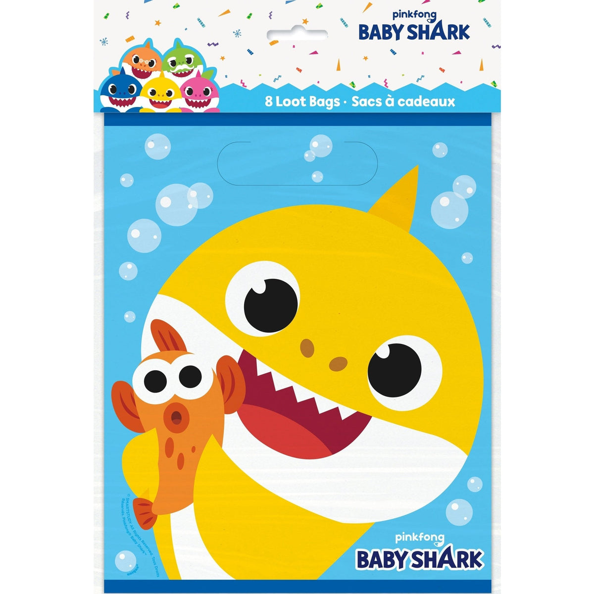 Baby Shark Lootbag, 8 Count