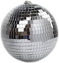 12" Silver Disco Ball