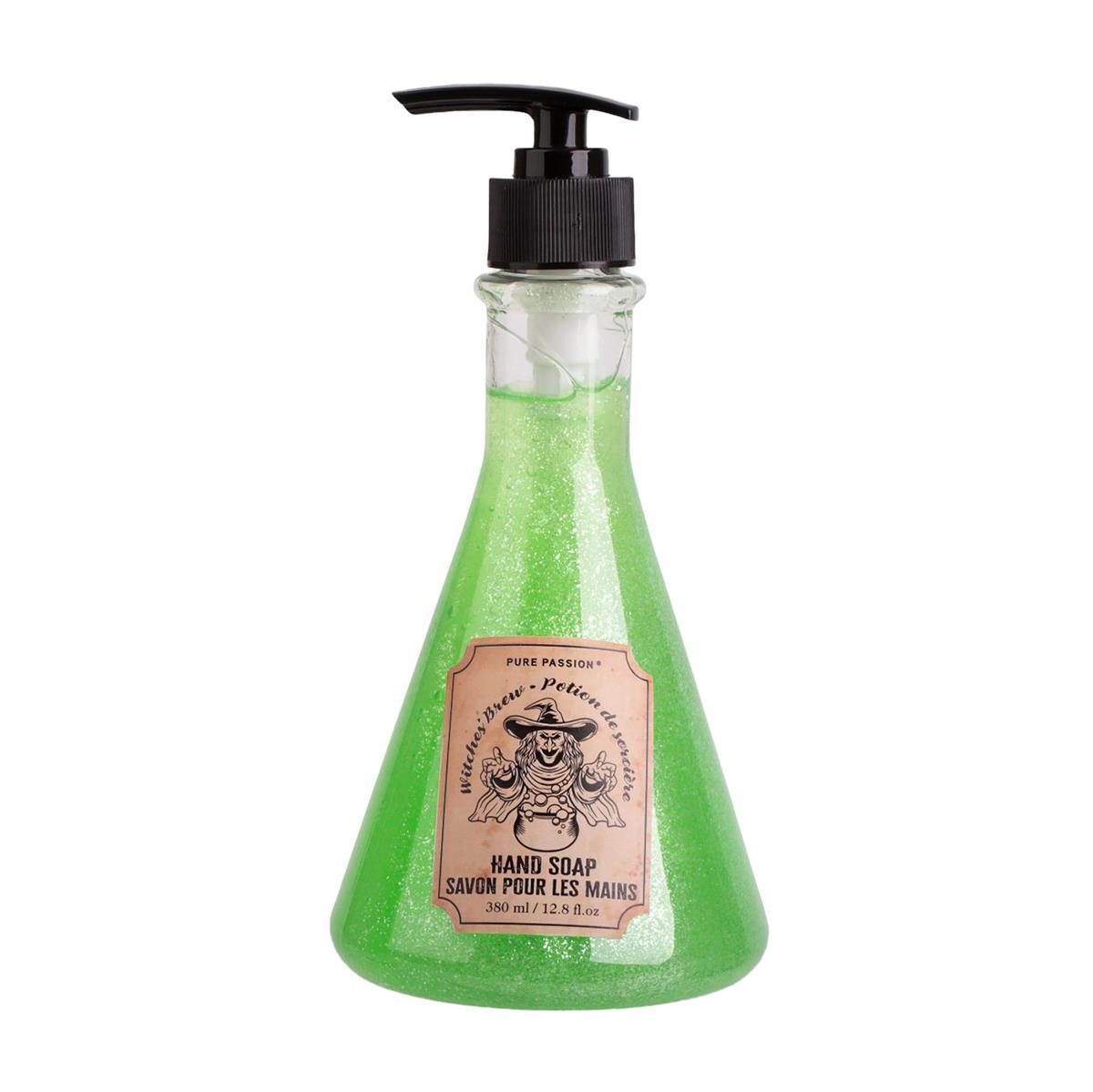 Witch's Brew Hand Soap with Caramel Apple Scent & Glitter