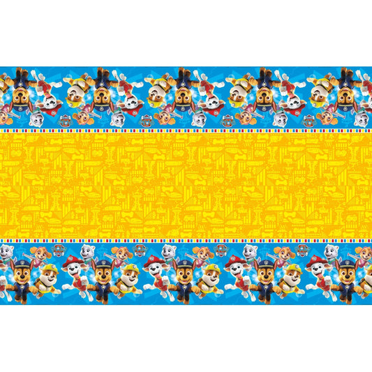 Table Cover - Plastic, Paw Patrol™, Rectangular, 54" x 84"