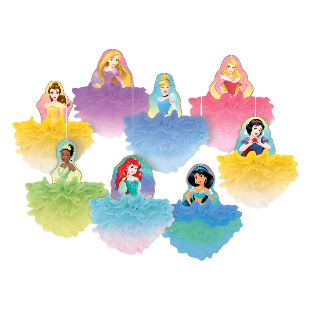 Disney Princess Deluxe Fluffy Decorations