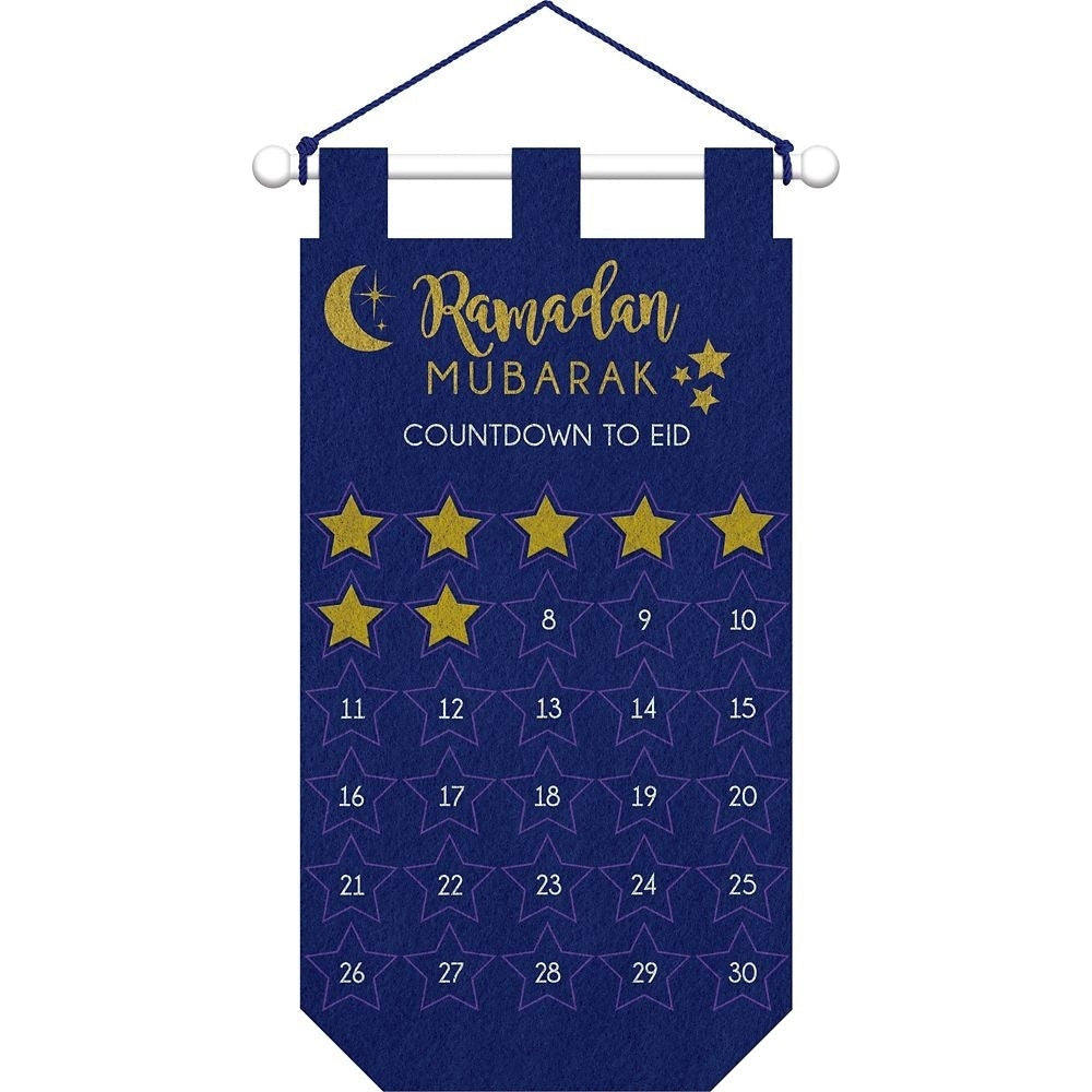 Eid Felt Banner With Removable Add Ons