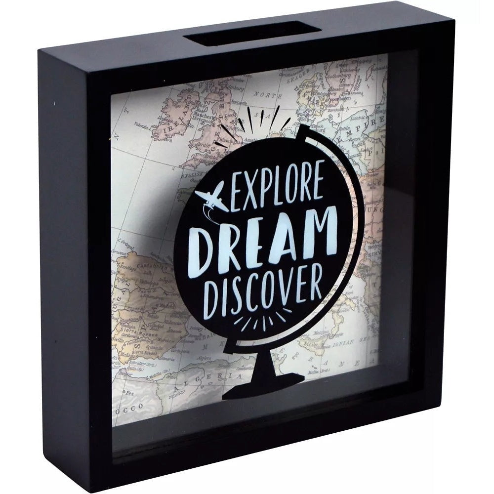 Grad Shadowbox Bank - Explore Dream Discover