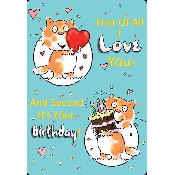 Greeting Card - Colossal Birthday General Love