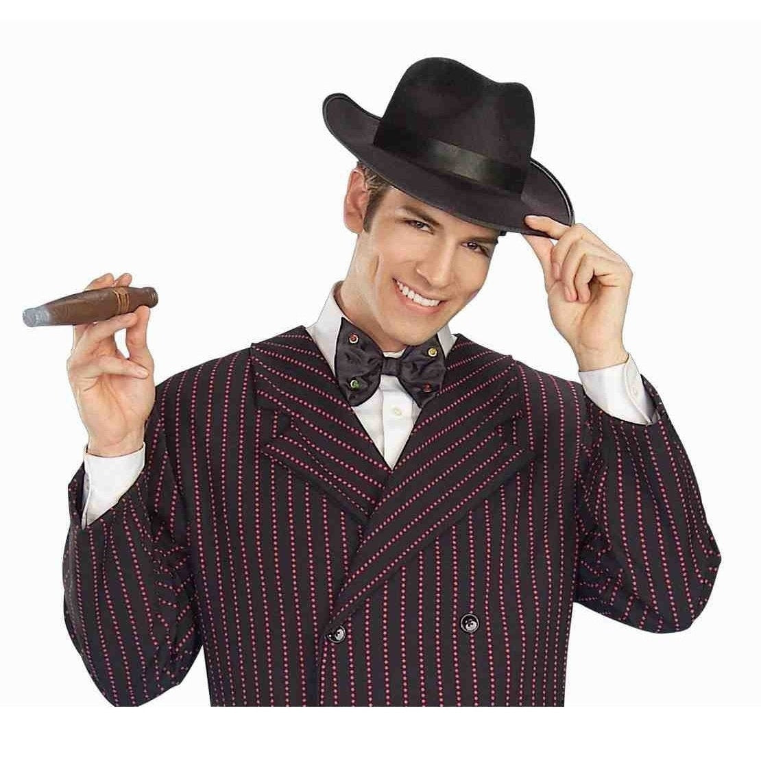 Hat - Gangster Black