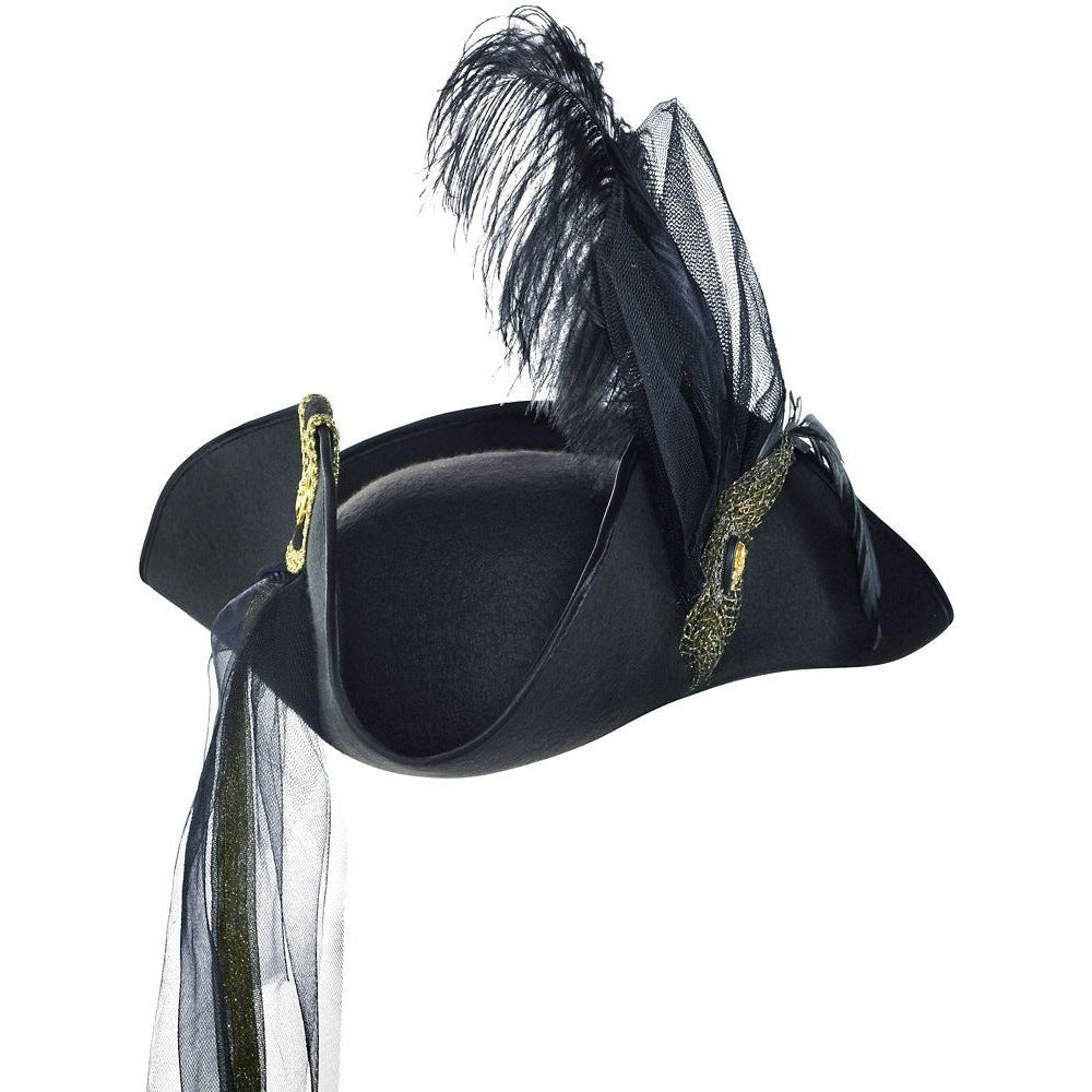 Tricorn Premier Feather Hat