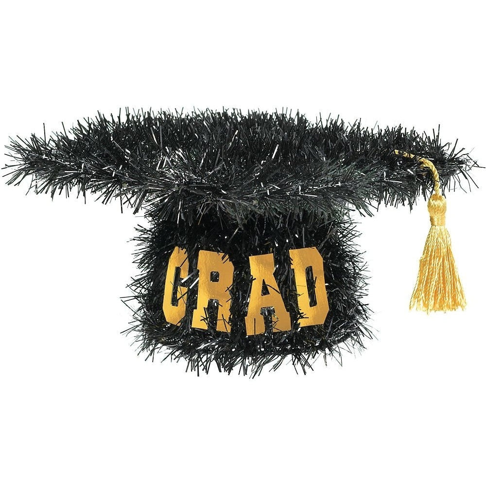 Mini Tinsel Graduation Cap – Party Stuff