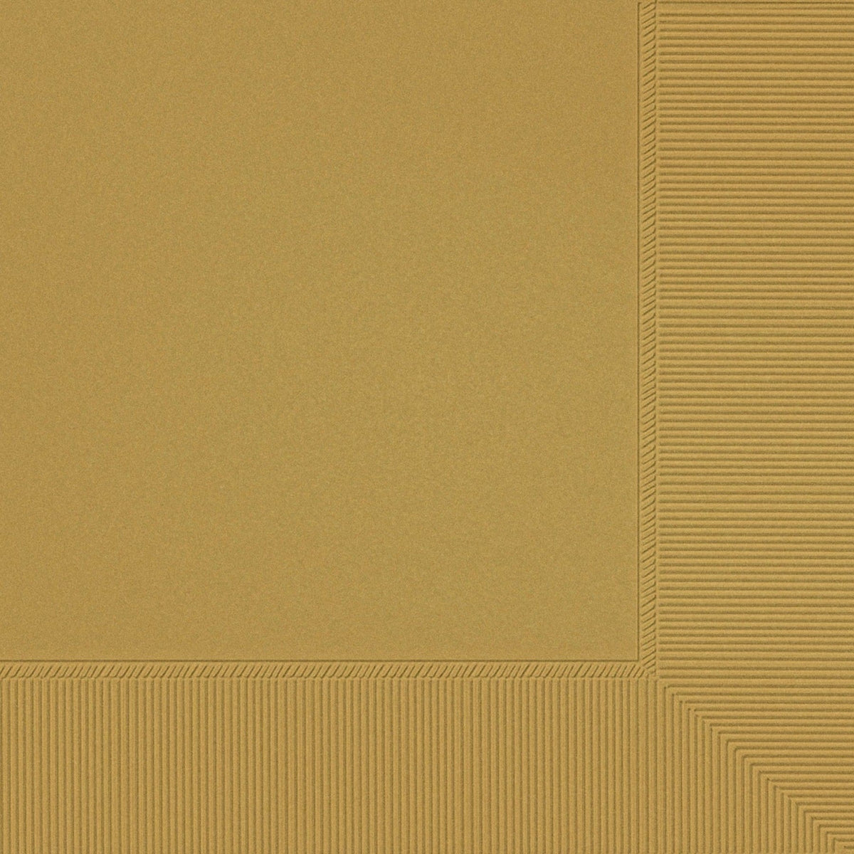 Beverage Napkins, 40 Count. - Gold