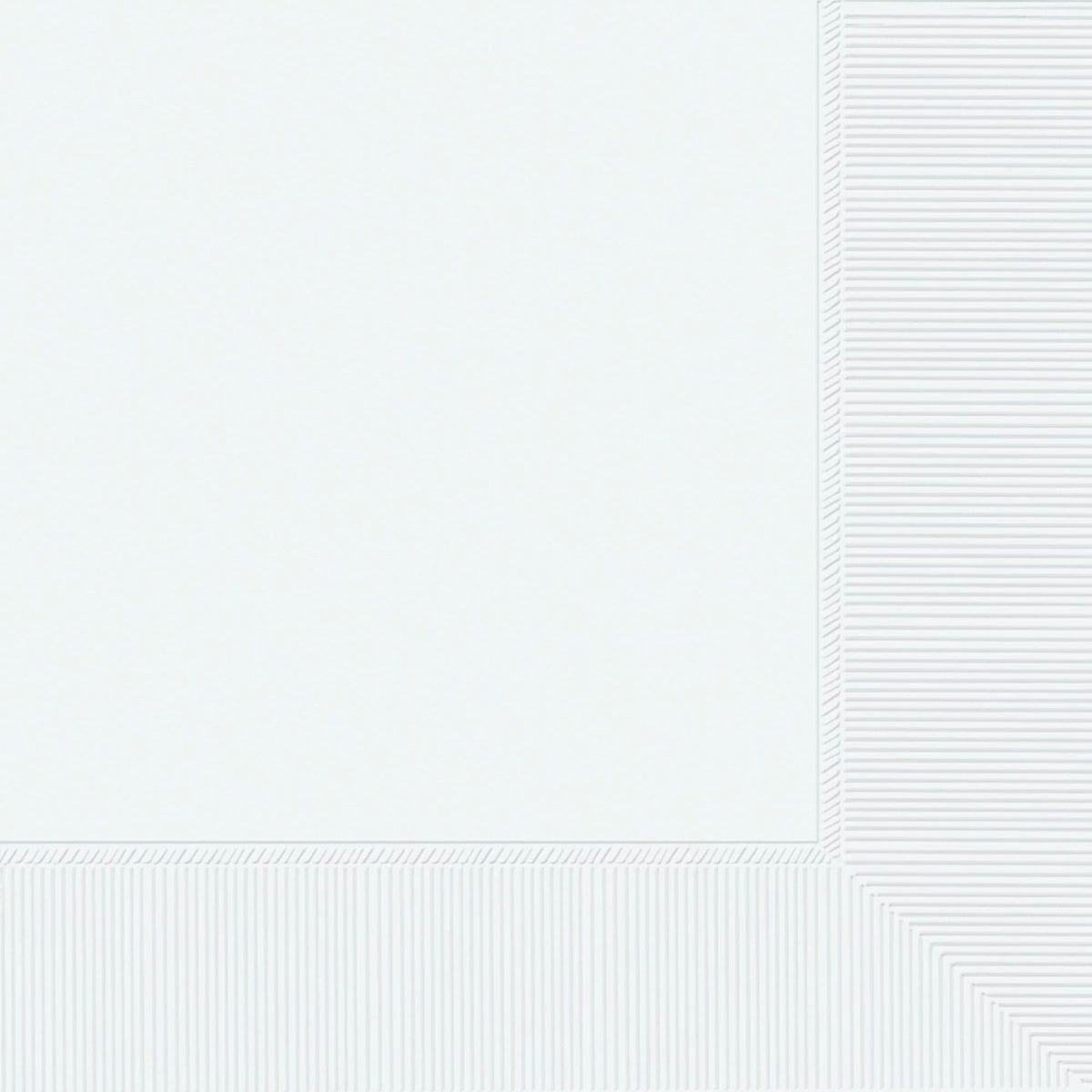 Luncheon Napkins, 40 Count. - Frosty White