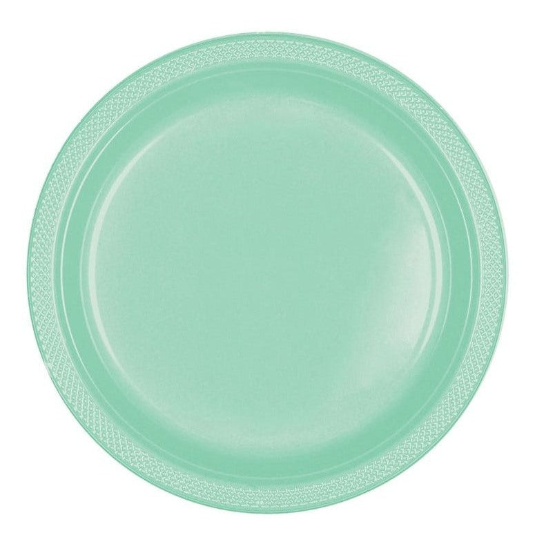 Cool Mint 7" Plastic Plates