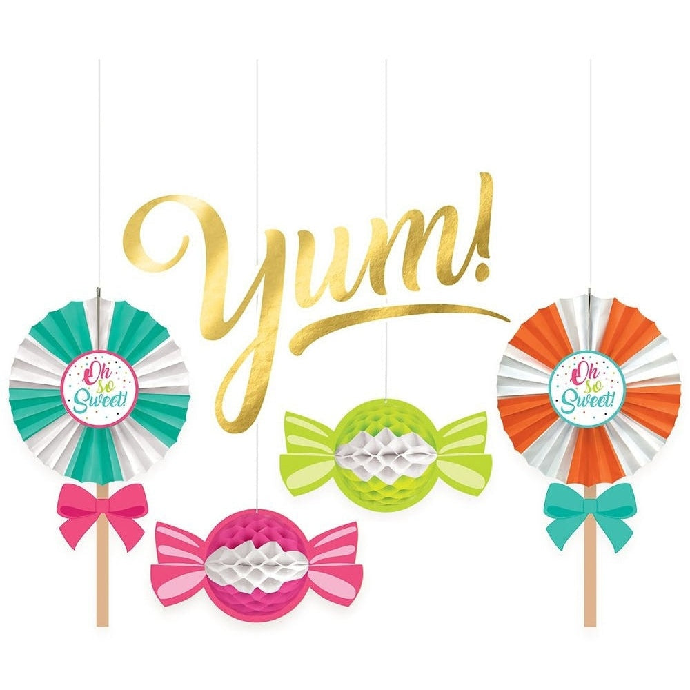 Sweets & Treats Honeycomb & Fan Decorating Kit