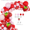 Berry Sweet Strawberry Themed Balloon Garland