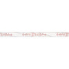 1 9' Glitz Rose Gold Foil Banner "Happy 30th Birthday"