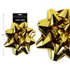10in Star Bow Metallic Gold