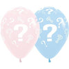 11" Question Mark Pastel Matte Latex Balloons, 50 Count
