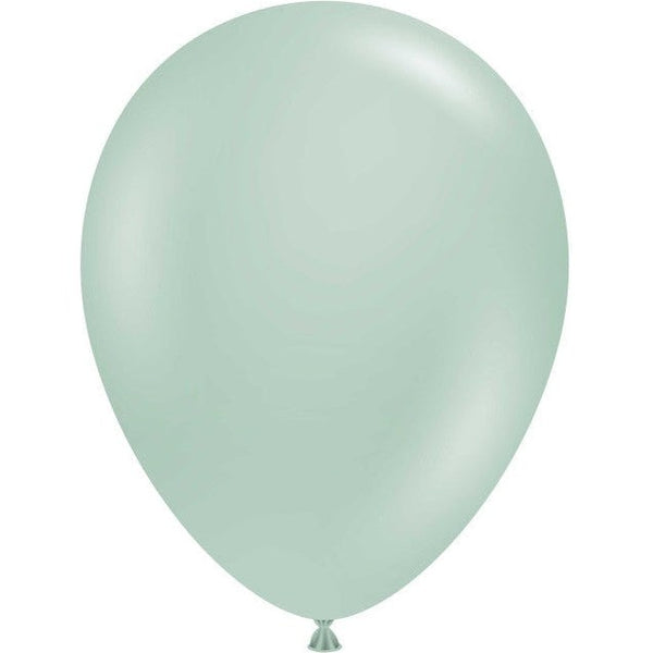 11" Tuftex Balloons 100 Per Package 11" Empower-Mint