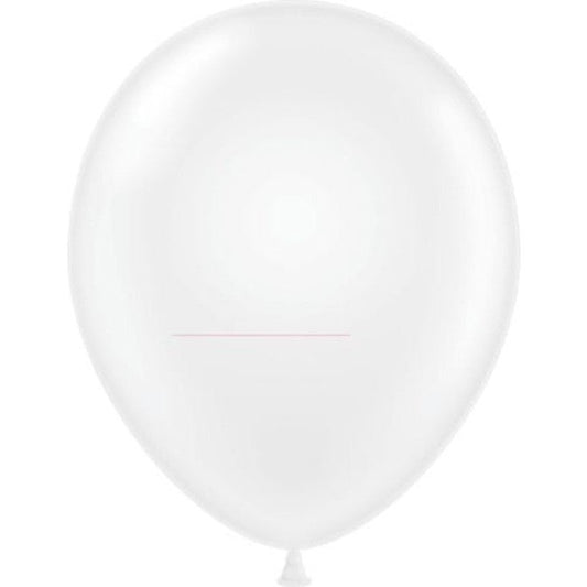 11" Tuftex Balloons 100 Per Package Clear