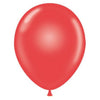11" Tuftex Balloons 100 Per Package Crystal Red