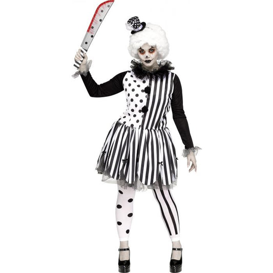 Killer Klown Female Costume - Plus Size 2X (22-24)