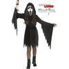 Glitter Bling Child Ghost Face® Black Costume & Mask - Medium (8-10)