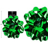 12in Star Bow Metallic Green