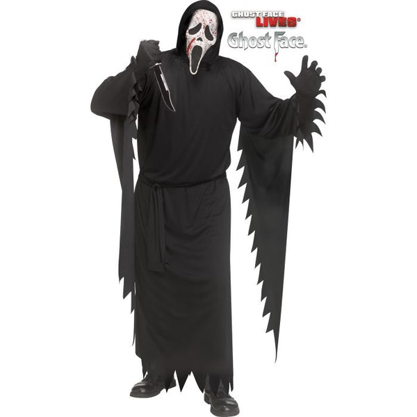 Blood Splatter Ghost Face® Adult Costume & Mask
