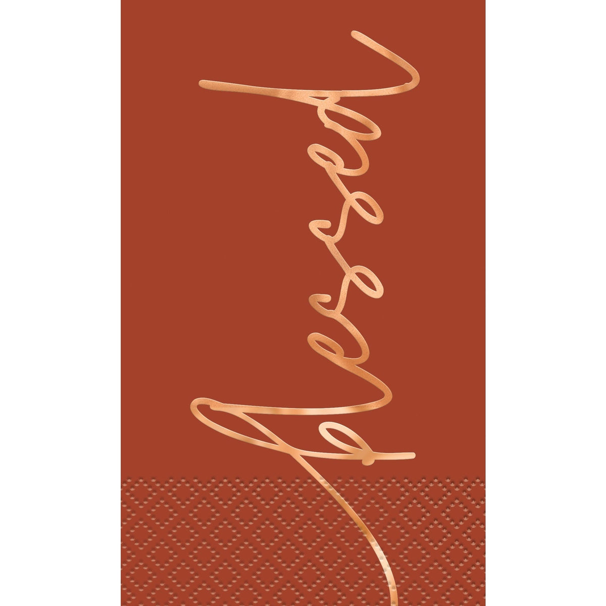 Napkin - Guest, Elegant Thanksgiving "Blessed", 16 Count