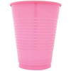 16oz Classic Pink Plastic Cups, 20 Count