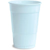 16oz Pastel Blue Plastic Cups, 20 Count