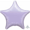 19" Star-Shaped Foil Balloon Pastel Lilac