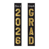 2026 Graduation Pull Down Cutouts, 6', Pack of 12