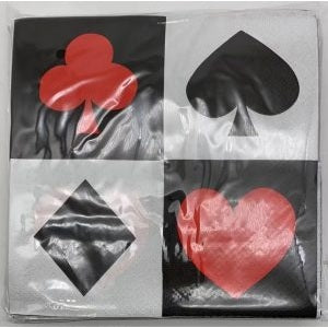 24 Casino Night Napkins