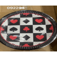 24 Casino-Themed 7" Paper Plates