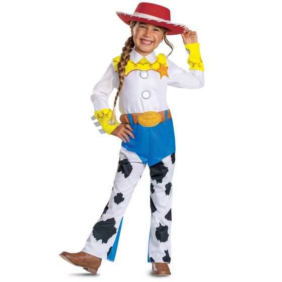 Toy Story 5 Jessie Costume with Jumpsuit, Hat & Badge (Size 7-8)