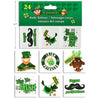 24pk St.Pat's Temporary Body Tattoos