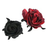 3.5in Halloween Gothic Rose Hair Clip Assorted