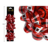 3 Pack Santa Suit Christmas Bow