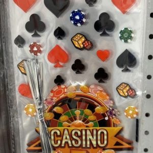 30 Casino Cellophane Bags