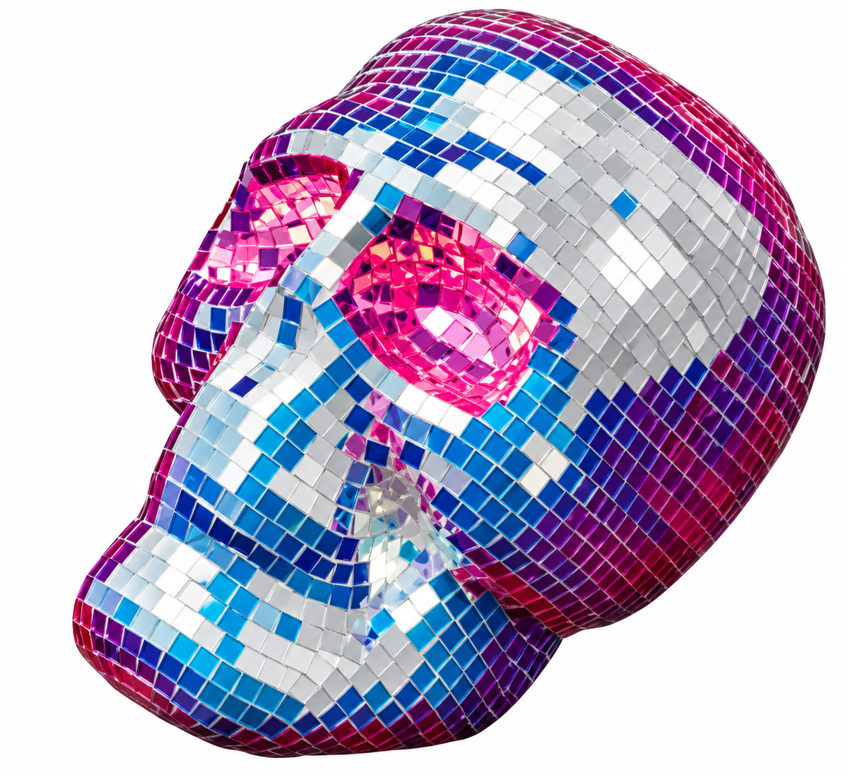 Disco Halloween Skull