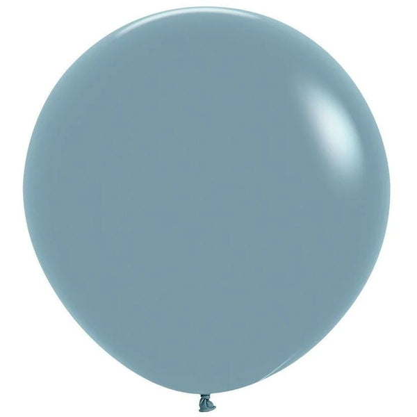 36" Pastel Dusk Blue Latex Balloon